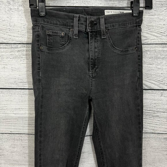 Rag & Bone Capri Jeans Denim 10 Inch Stretch, Size 24 - Picture 4 of 6